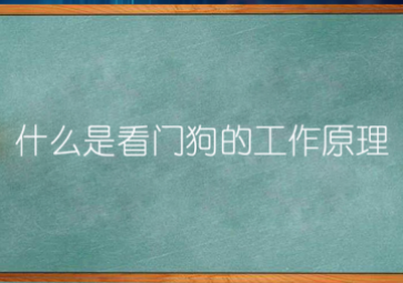 看門狗”的運(yùn)行機(jī)制是什么？